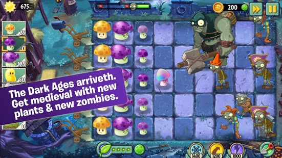  Plants vs. Zombies™ 2 v2.4.1 Mod (Unlimited Coins/Gems/Keys) APK