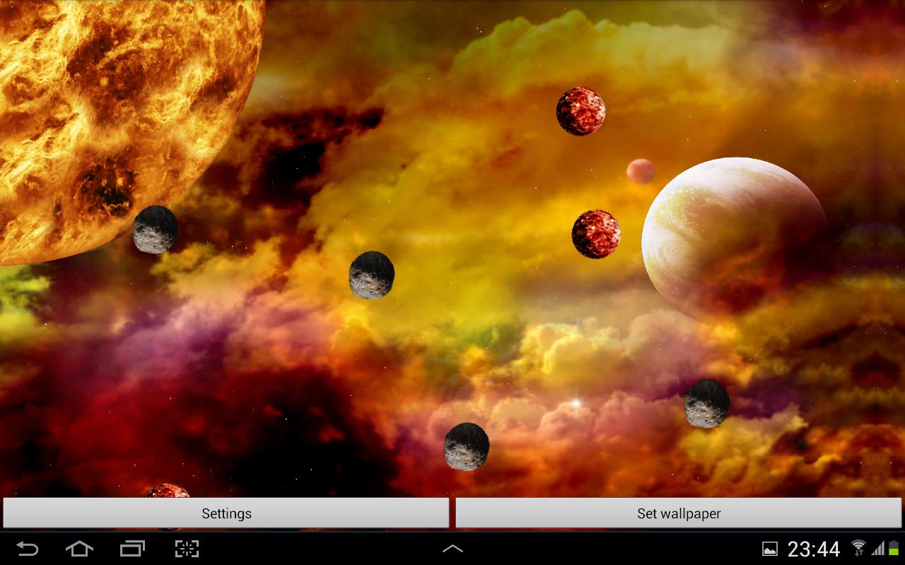 Galaxy Play Livewallpaper : Hình nền thiên hà sống động !