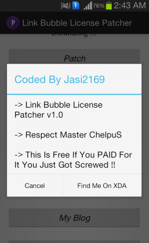 Link Bubble License Patcher