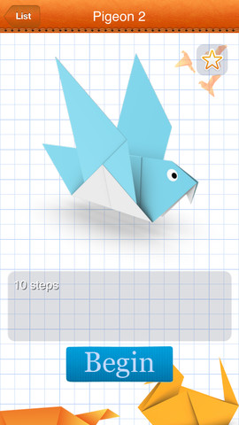 [APP IOS]How to Make Origami : Thưởng thức và tham gia nghệ thuật gấp giấy Origami