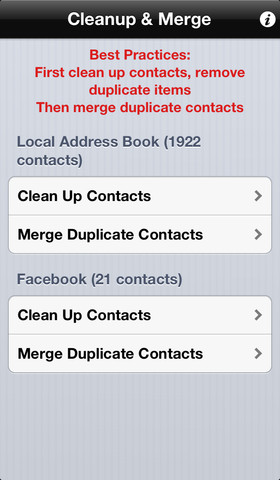 [APP IOS]Cleanup &amp; Merge Duplicate Contacts Pro : Ứng dụng quản lý danh bạ hiệu quả và tiện dụng
