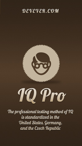 [APP IOS]IQ pro : Kiểm tra IQ theo cách chuyên nghiệp